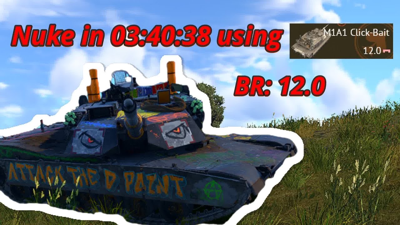 Really FAST NUKE in WT on Maginot Line | 03:40:38 - M1A1 Click-Bait |