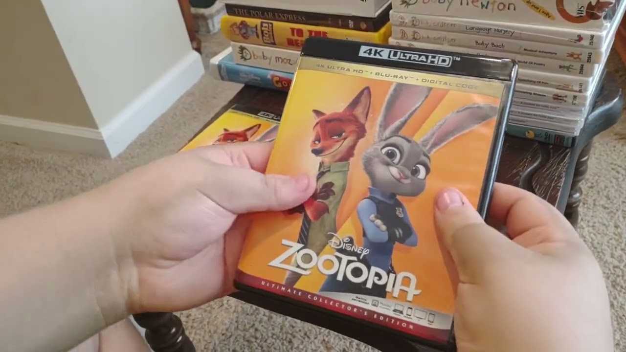 Zootopia 4K Ultra HD Blu-ray Unboxing (Grandma's House Version)
