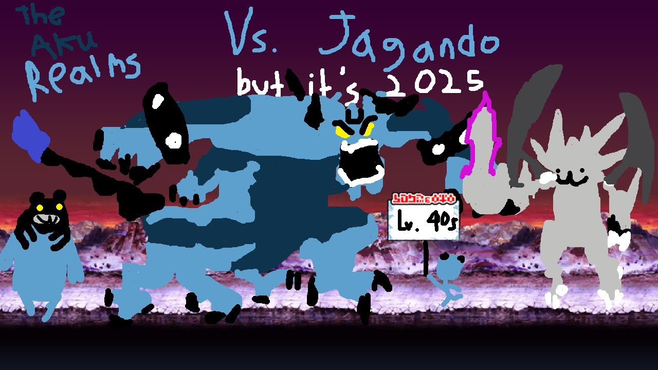 Mount Aku Invasion (Jagando) but it's 2025 - The Battle Cats