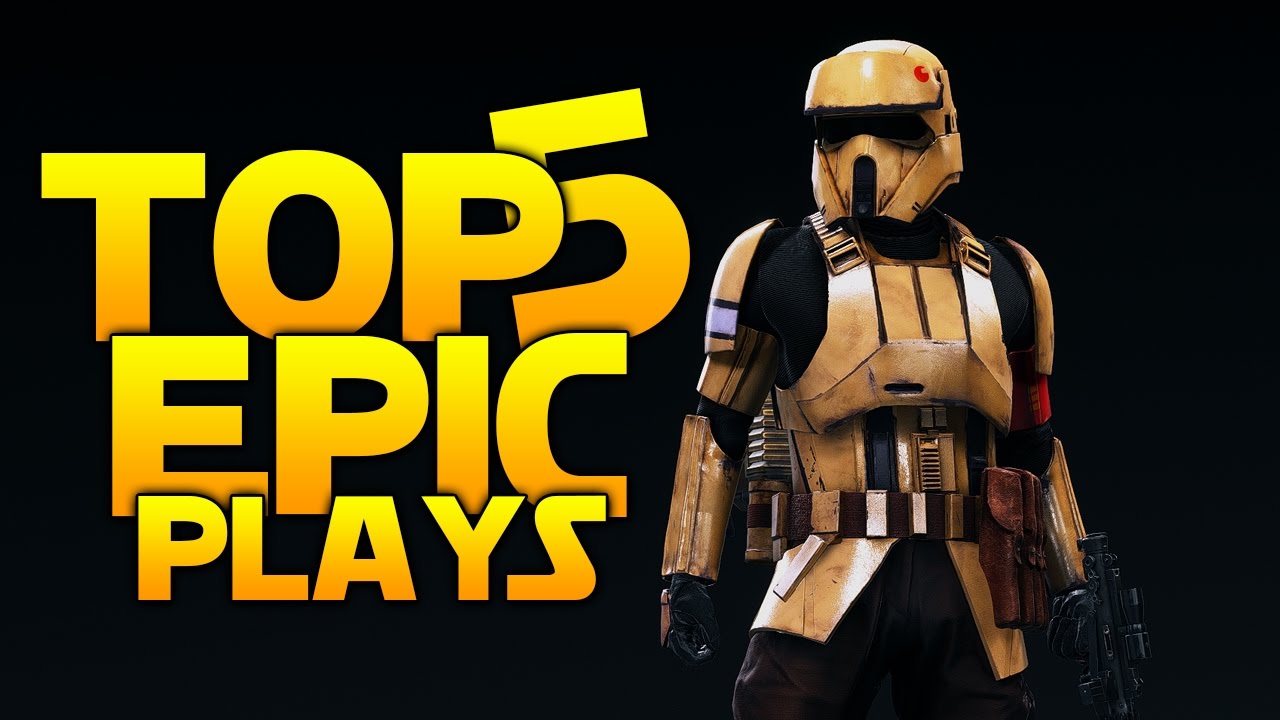 Star Wars Battlefront Top 5 EPIC PLAYS: Trample Master, MLG Han & Jumpcasting Is Back!