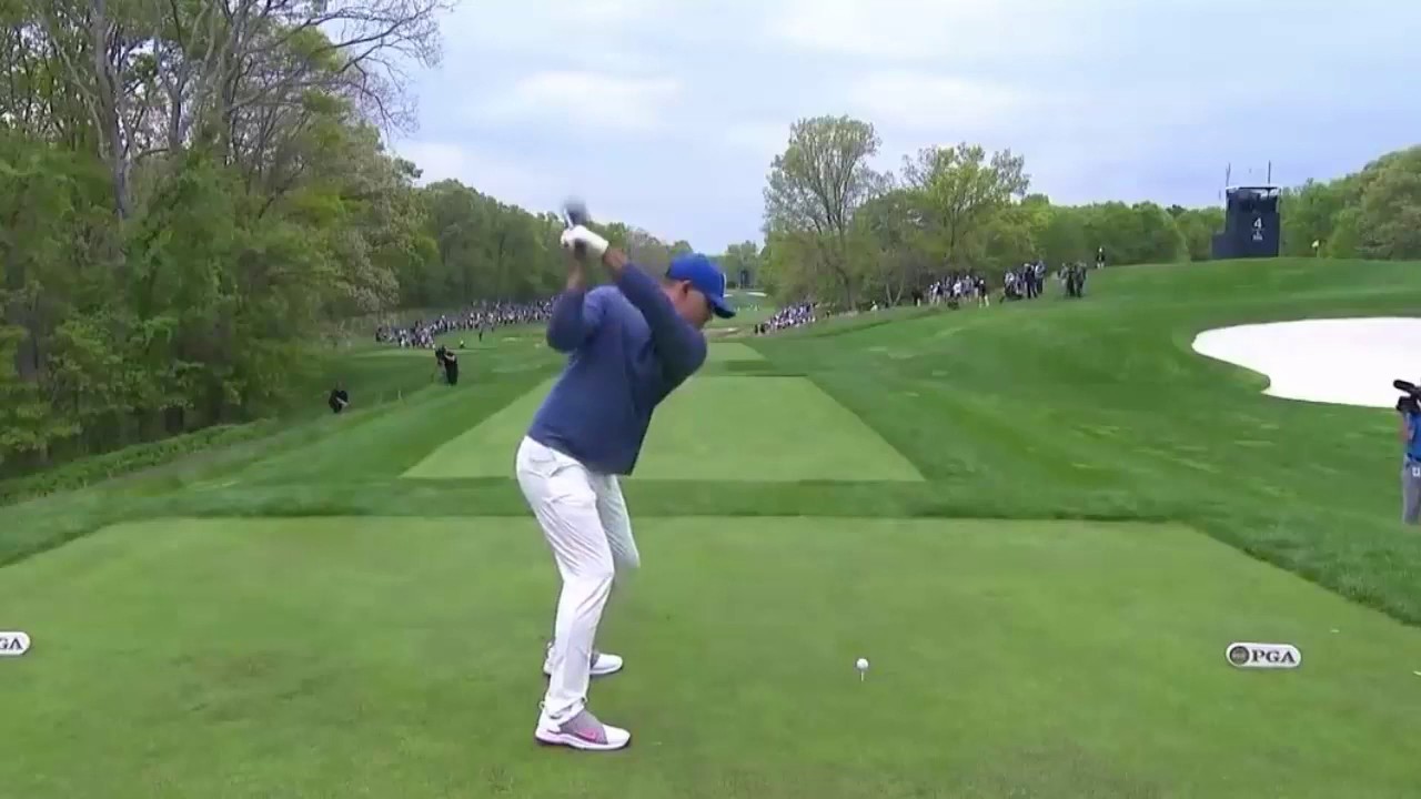 BROOKS KOEPKA GOLF SWING SLOW MOTION
