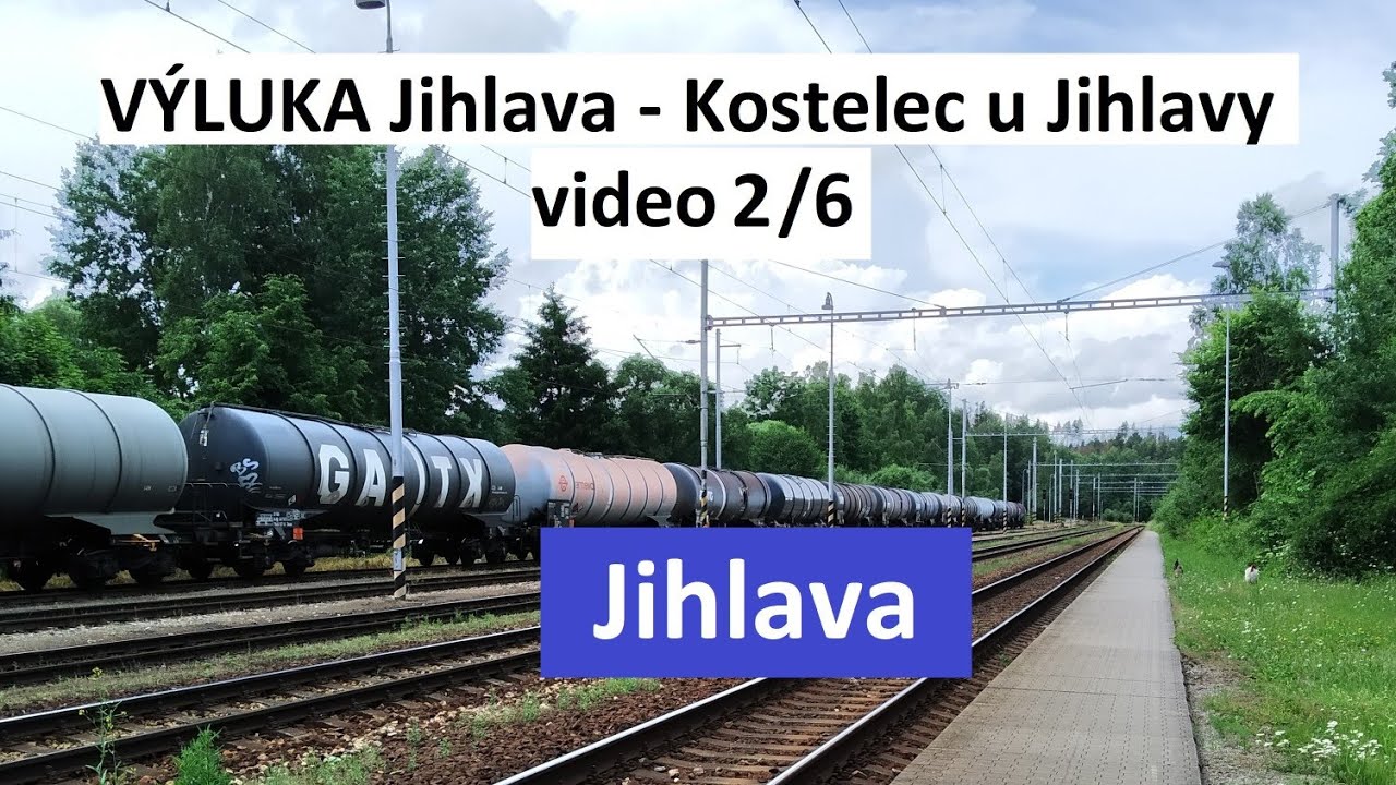 Výluka Jihlava - Kostelec u Jihlavy 2/6 (aneb výluka v plném proudu) [archivní hlášení z Jihlavy]