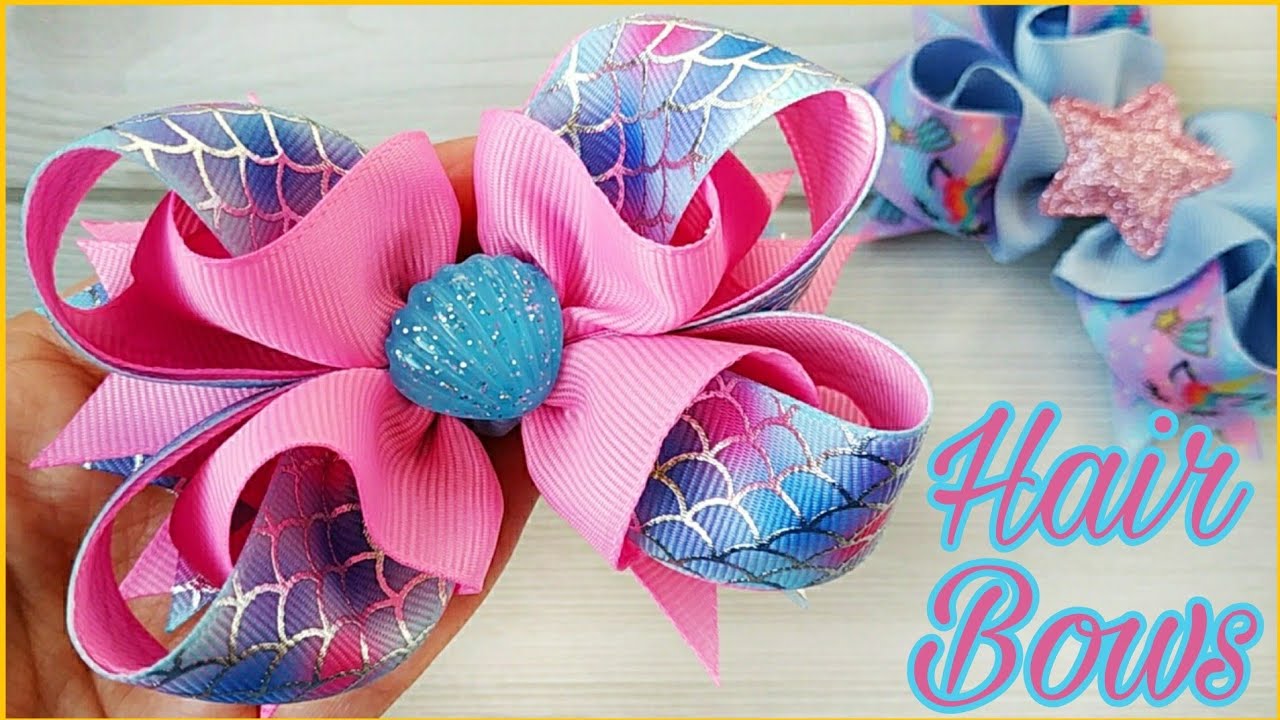 Hair Bow Tutorial / How to Make Hair Bows / Hair Bows with Ribbon / Hair Bows / #18 tutorial