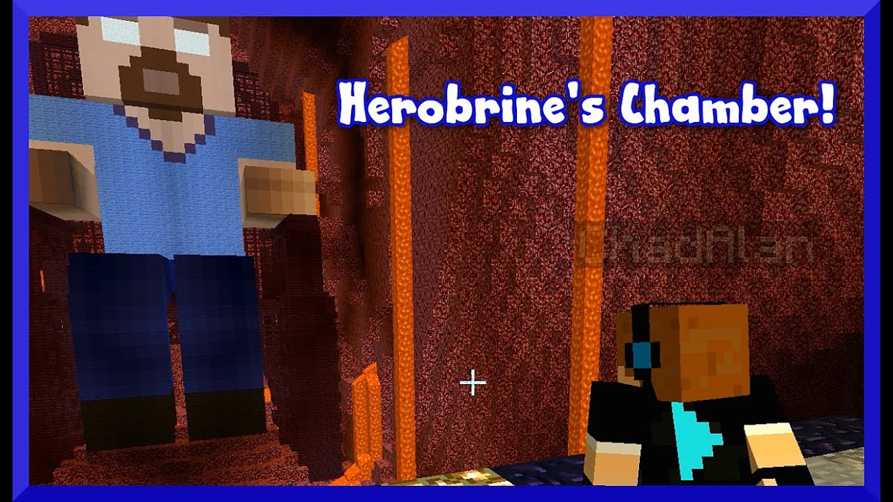 Minecraft - Herobrine's Chamber on Jerry and Harry with Gamer Chad Alan