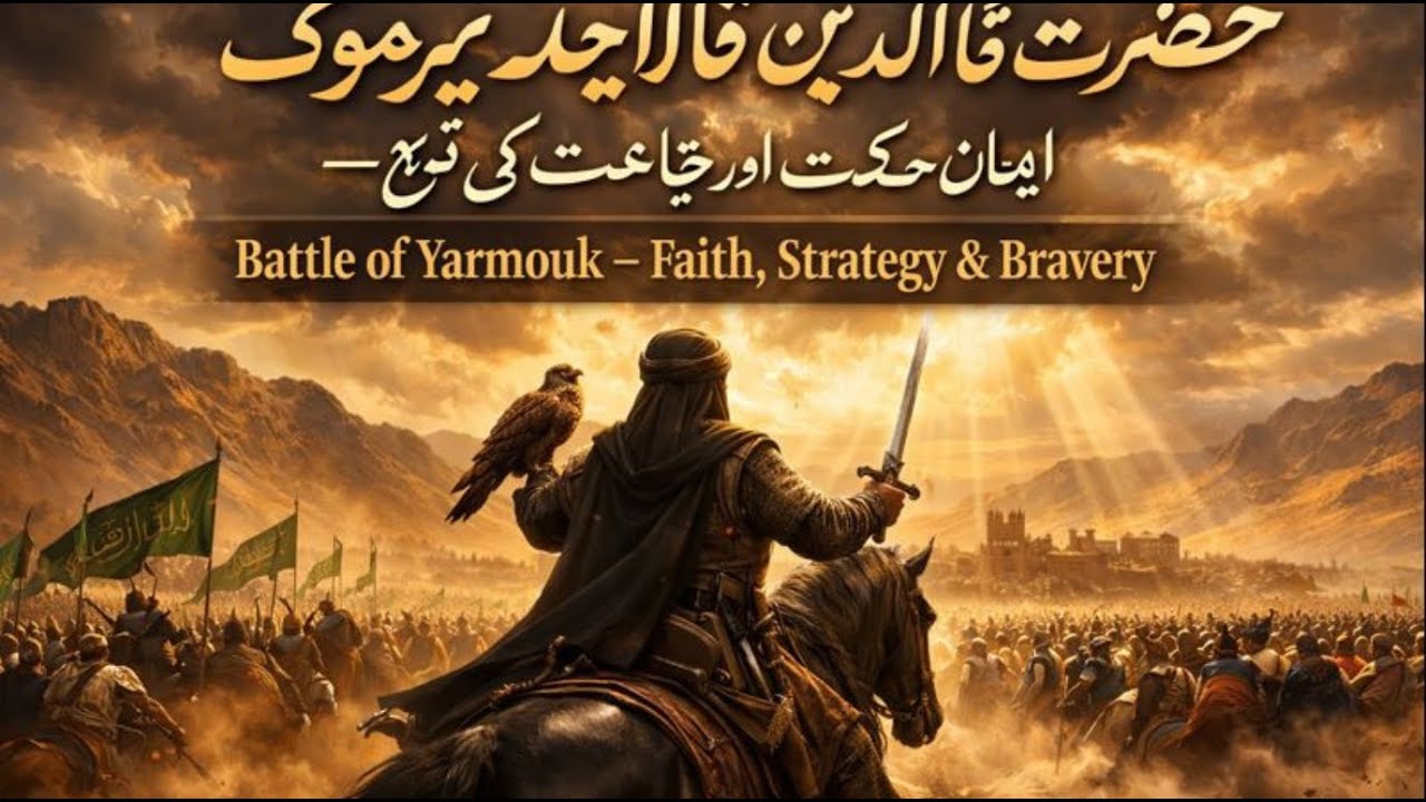 The Battle of Yarmouk — Khalid bin Waleed’s Historic Victory Over Rome| اسلامی تاریخ کا فیصلہ کن باب