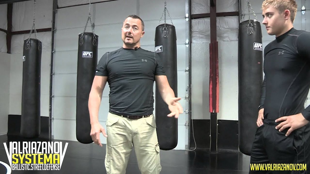 Russian Martial Arts Master Val Riazanov Demonstrates a Leg Takedown!