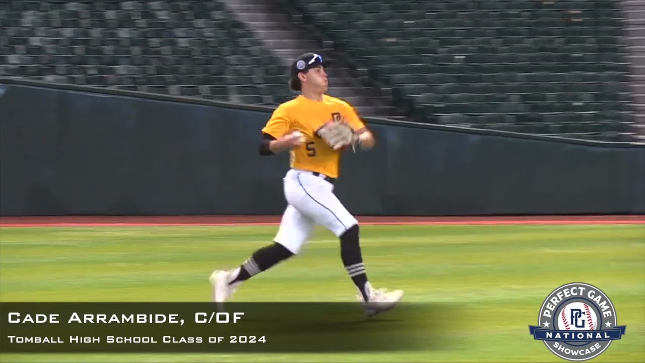 Cade Arrambide Prospect Video, C OF, Tomball High School Class of 2024