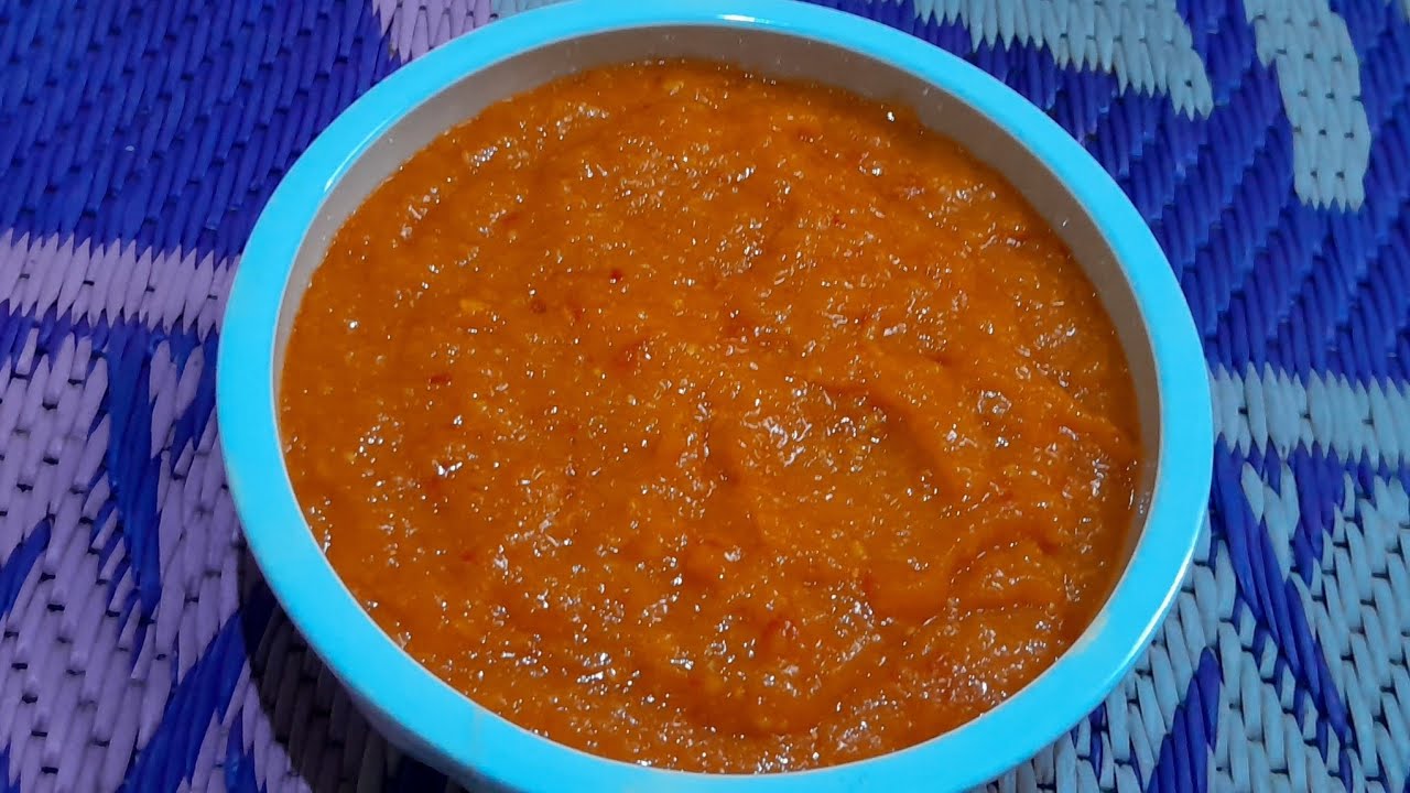 Jinsi ya kupika pilipili ya embe tamu/muwasho wa utamu.