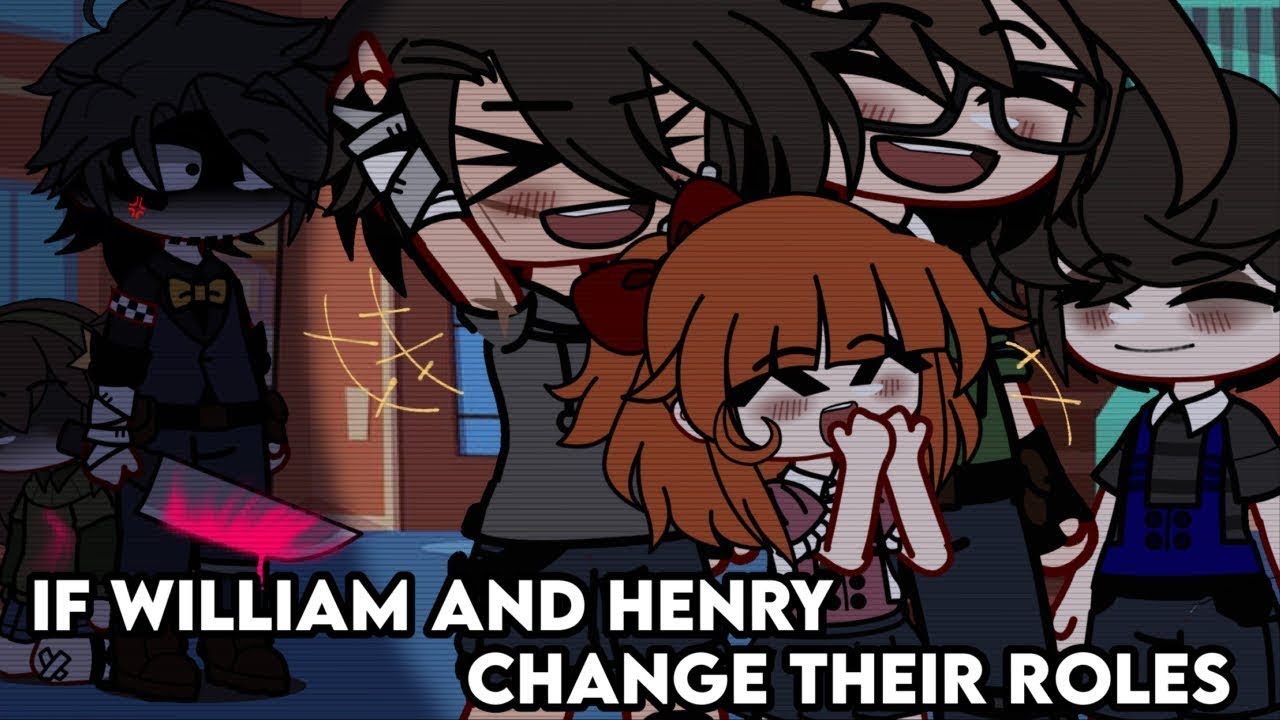 If William And Henry Change Their Roles | Gacha Afton Family | Gacha FNaF | Gacha Club | GCMM