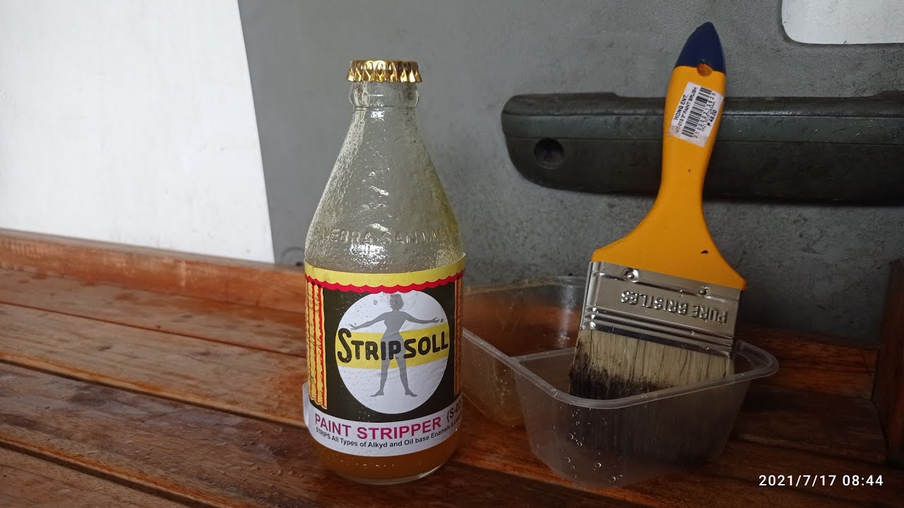 How to use Paint Remover or Paint Stripper