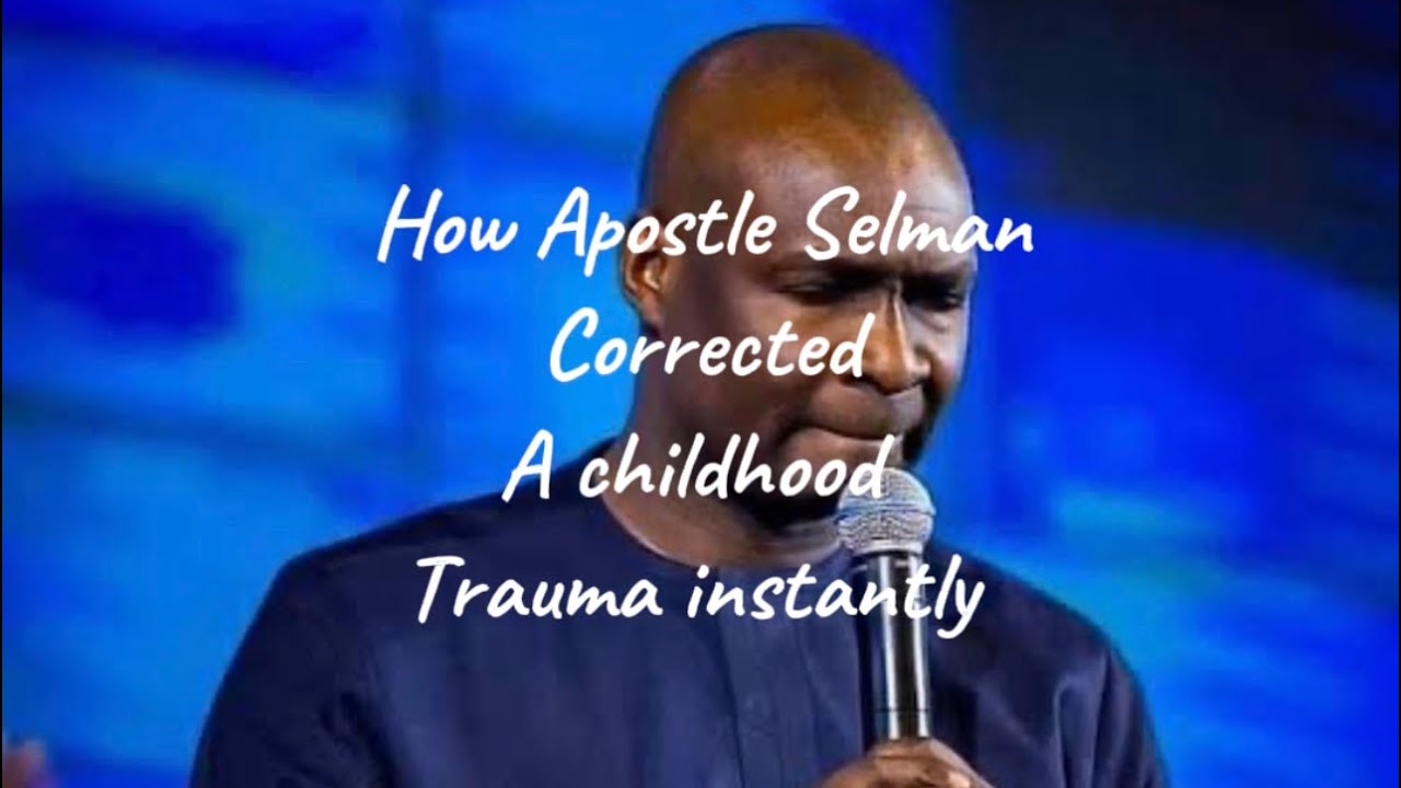 How Apostle Joshua Selman corrected a childhood trauma I had #TheStorytellerSeries#ChisomIduma