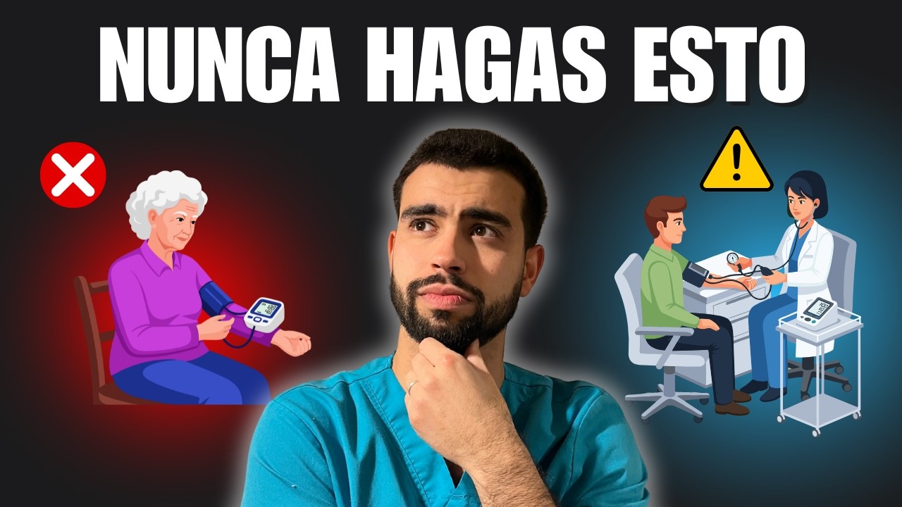 ¿Realmente sabes cómo tomarte la PRESIÓN ARTERIAL?