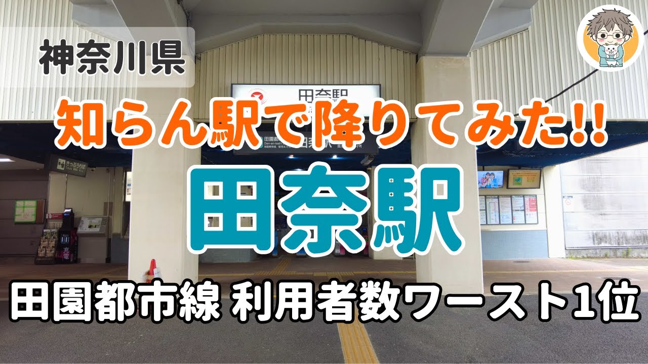 【神奈川県 田奈駅】青葉台と長津田に挟まれた”田園×坂”エリアで勝手に魅力発掘さんぽ👣｜神奈川ニッチ旅