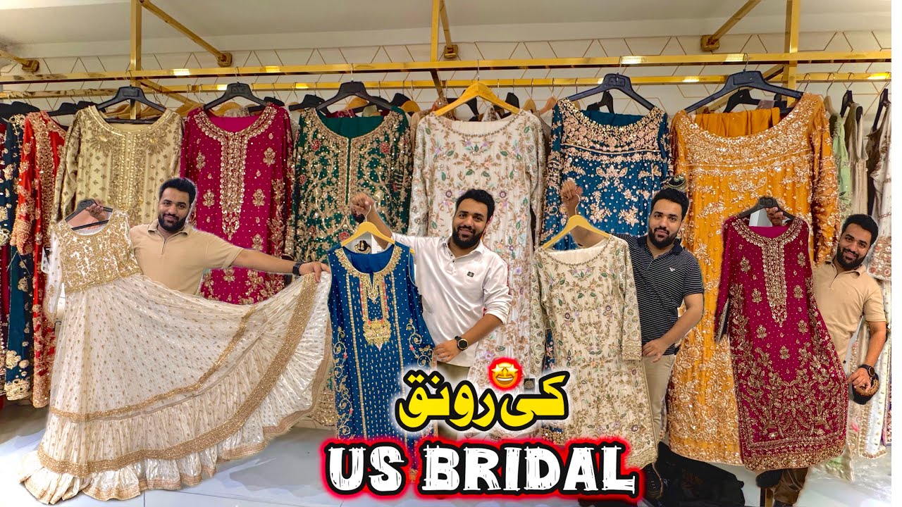 US Bridal Pakistani Best Wedding Collection Wholesale Prices | Trending Party Wear And Bridal Dress