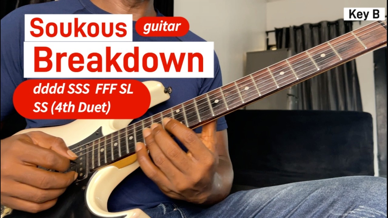 Soukous Guitar lesson Breakdown - Nigerian Guitarist