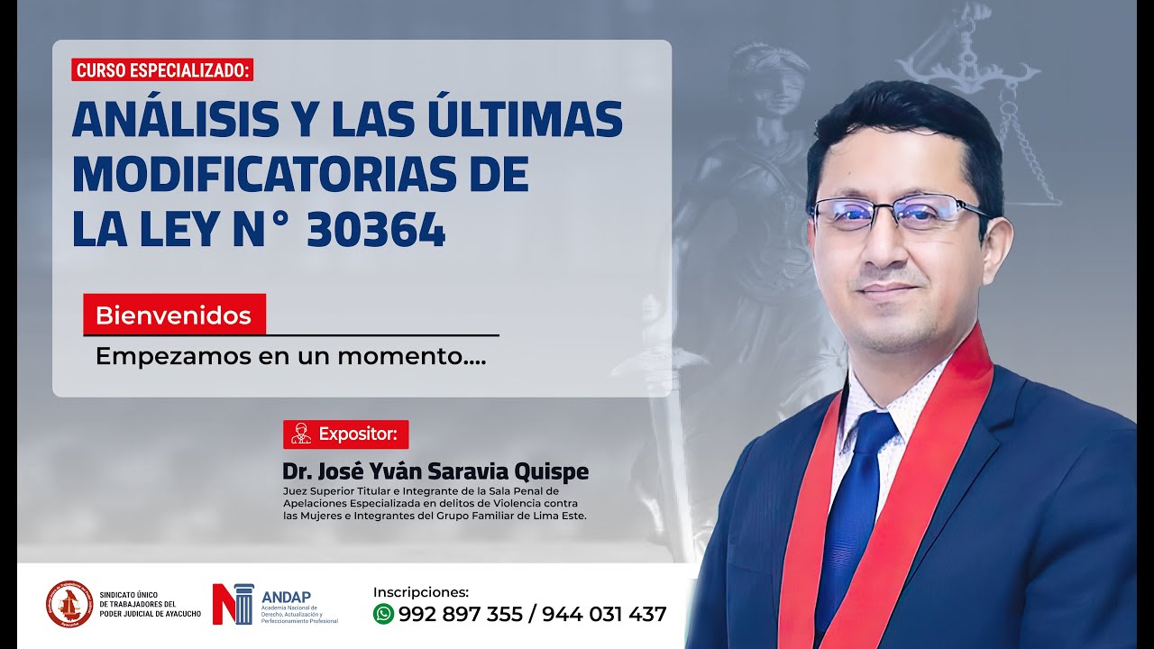 ÚLTIMAS MODIFICATORIAS DE LA LEY N° 30364