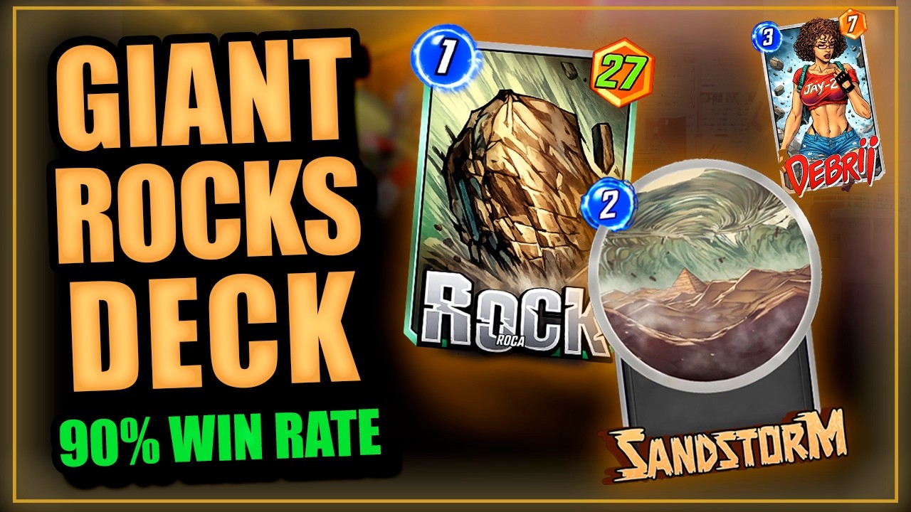 El MEJOR MAZO con SANDSTORM (Carta GRATIS) | 90% Winrate | Marvel Snap Español