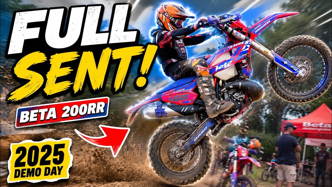 He FULL SENT the Beta 200RR!