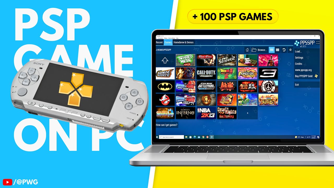 How To Setup PPSSPP Emulator on PC 2024 | PSP Emulator PC