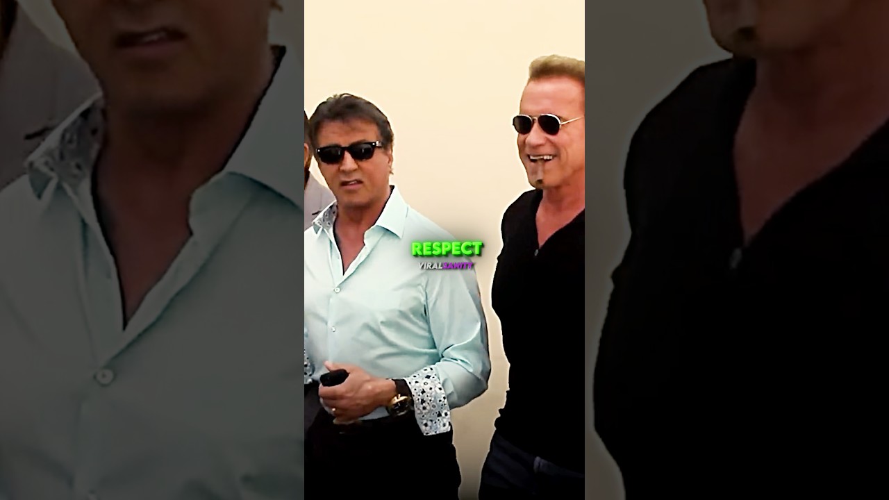 Arnold Schwarzenegger And Sylvester Stallone’s Legendary Rivalry 💪🔥