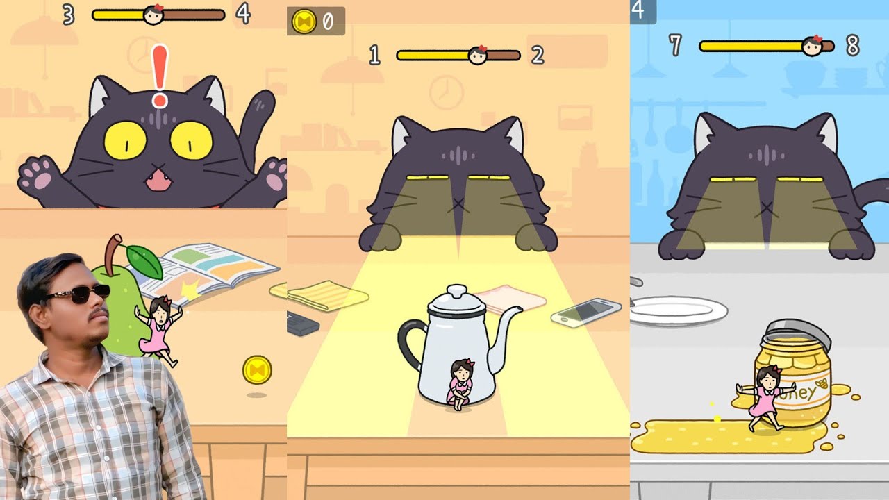 🤯Hide And Seek 🙀 Gameplay LIVE ⚡ Part 5 #hideandseekcatescape #catescapegame #shorts #shortsfeeds