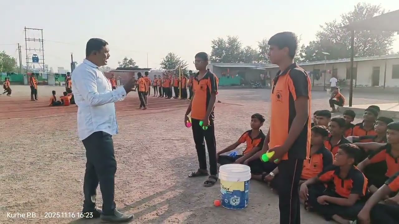 Bucket Ball Game &ndash; Ground Instructions for Students | VRL Gurukul Atpadi