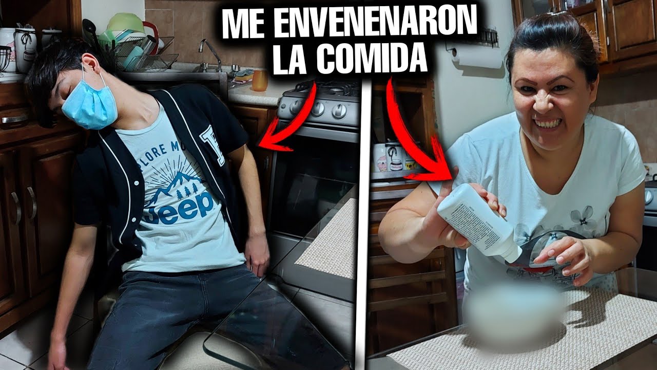 MI MAMÁ ME *ENVENENO LA COMIDA* Y NECESITO IR AL HOSPITAL | BROMA PESADA
