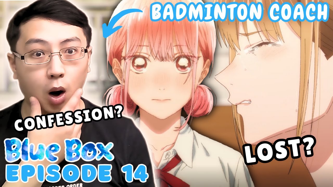 HINA CONFESSES!! BADMINTON COACH Reacts To Blue Box Episode 14 | Ao No Hako Analysis/Reaction