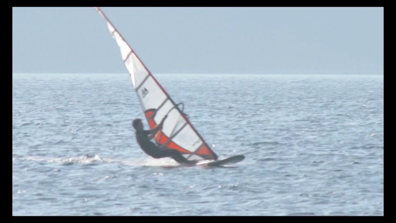 ウインドサーフィン in 本栖湖 2017,6,10  Windsurfing in Motosu lake 2017,6,10