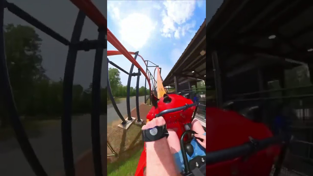 POV: World&rsquo;s FASTEST single rail coaster
