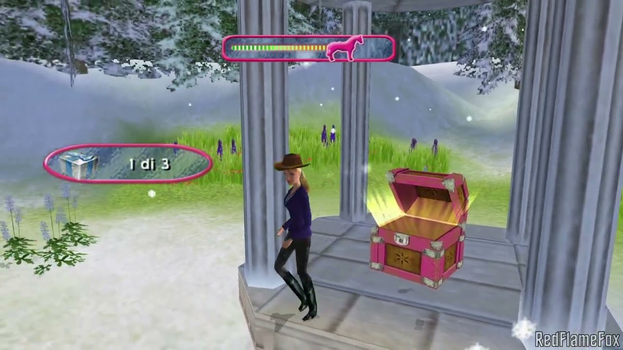 Barbie Horse Adventures: Wild Horse Rescue [ITA] - Parte 7: Percorso di Monte Nevoso 3