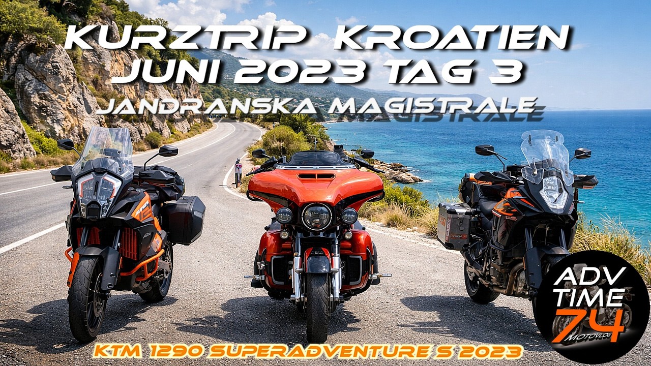 Jadranska Magistrala: Sonne, Regen & endlose Kurven  | Kurztrip  Kroatien Juni 2023 Tag 3