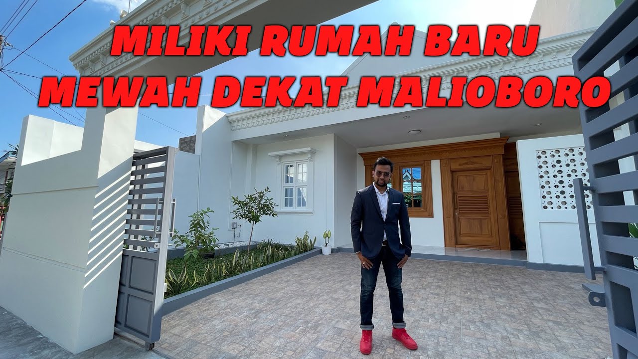 RUMAH BARU KOTA JOGJA MEWAH DEKAT MALIOBORO JOGJA AKSES MUDAH COCOK BUAT HUNIAN, JARANG DIJUMPAI ❗️