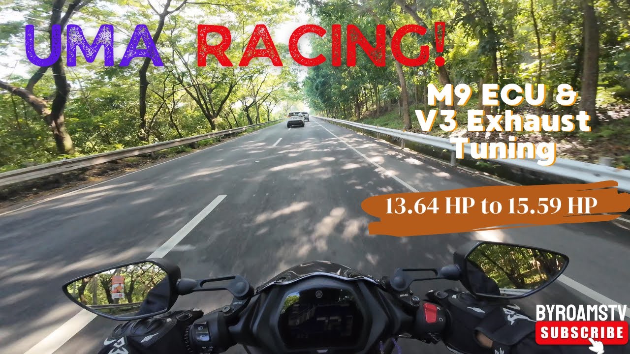 Sniper 155R - UMA Racing M9 ECU-V3 Tru Pressure-Ignition Coil-Air Filter-AB9 SP TUNING | Y16ZR