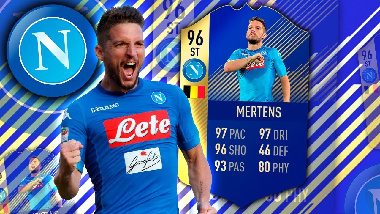 TOTS MERTENS 96! THIS CARD IS CRAZY! FIFA 18 ULTIMATE TEAM