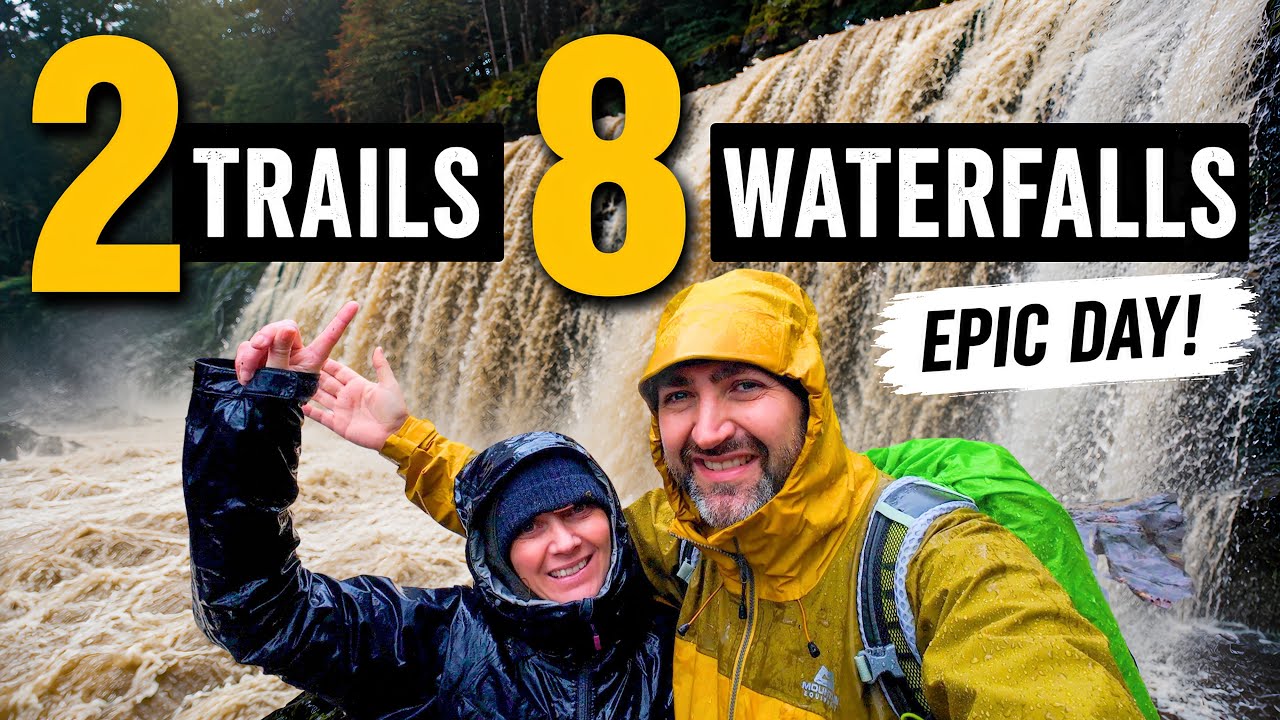 Elidir Trail & Four Falls walk - The Most Epic Hike in Brecon Beacons, Wales!