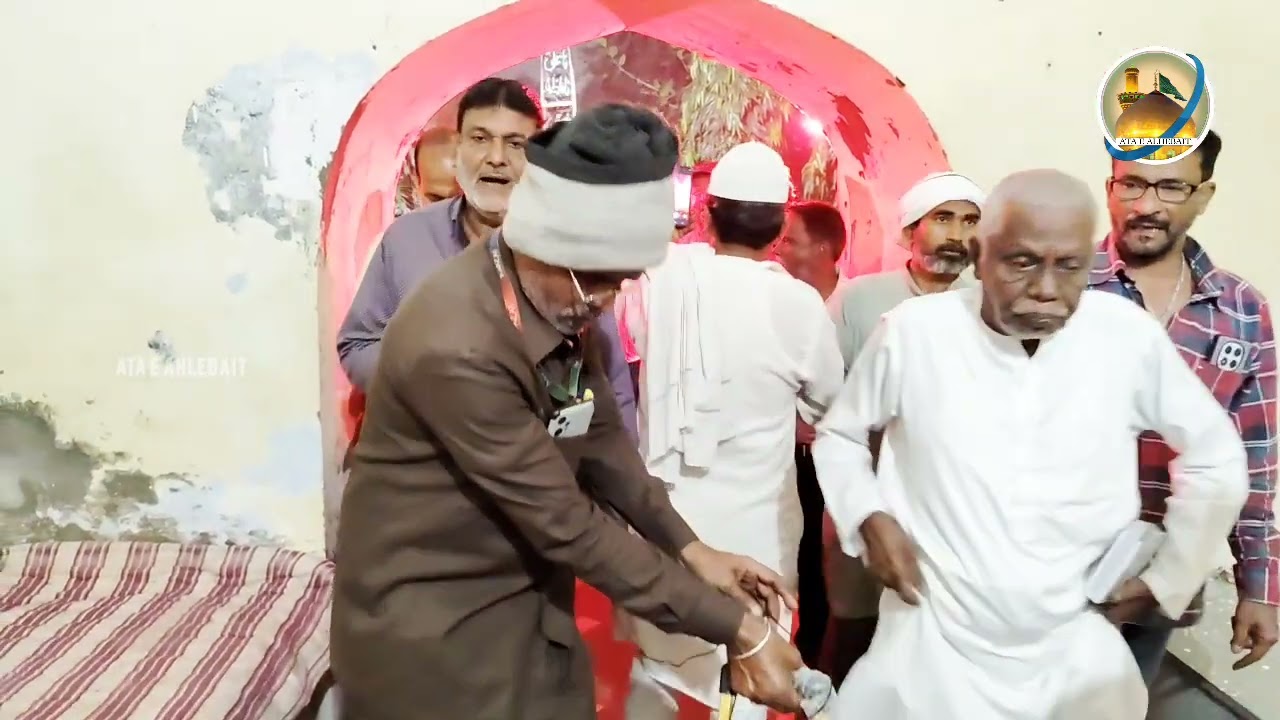 Majlis e aza barae isale sawab jumla Marhoomeen at dargah imam zadae Ali mashed samana panjab india