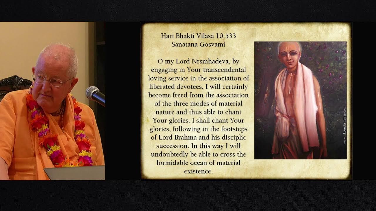 Jan 18th 2026 - Prahlāda Pacifies Lord Nṛsiṁhadeva with Prayers, Session 6, Boca Raton, FL