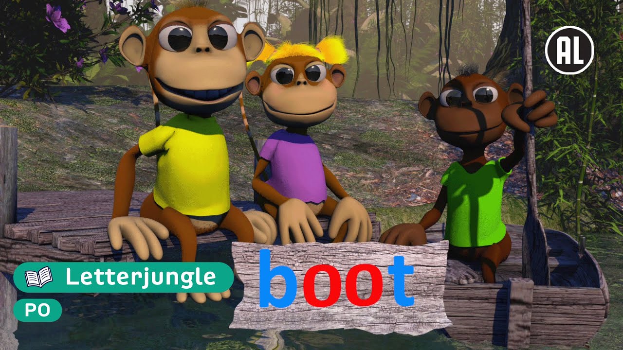 Boot - de letter oo | groep 1-2 | Letterjungle | Schooltv