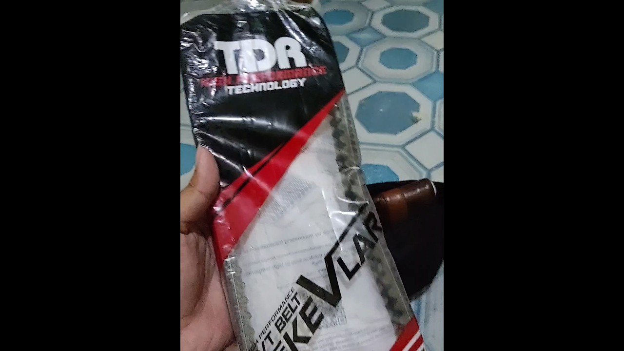 TDR V BELT KEVLAR!! Bahan tertinggi saat ini di dunia V Belt matic!! Wuihhh 