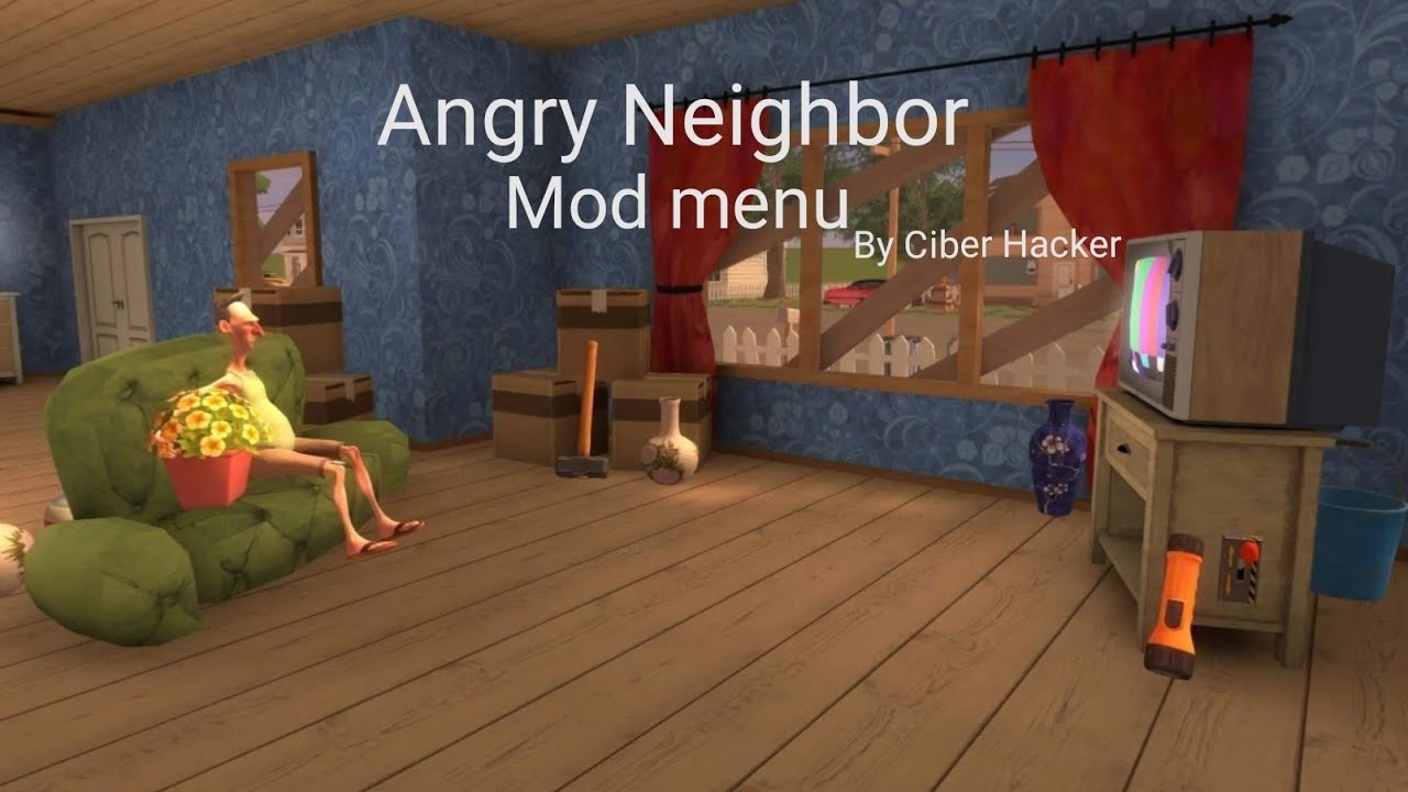Angry neighbor mod menu ciber hacker (media fire)