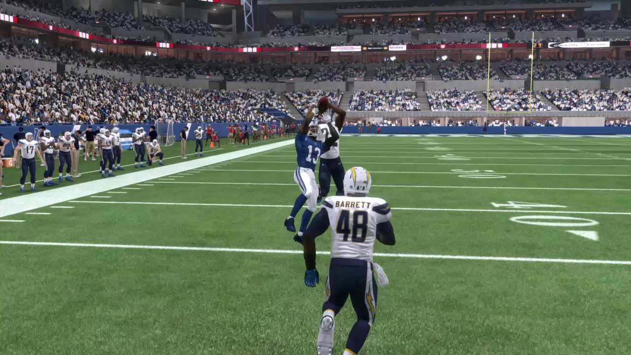 Madden NFL 17:Helmet save