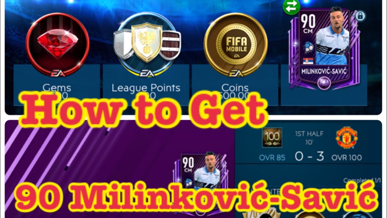 How to get 90 Milinković-Savić , in Master Campaign , How to beat Manchester United ,fifamobile19