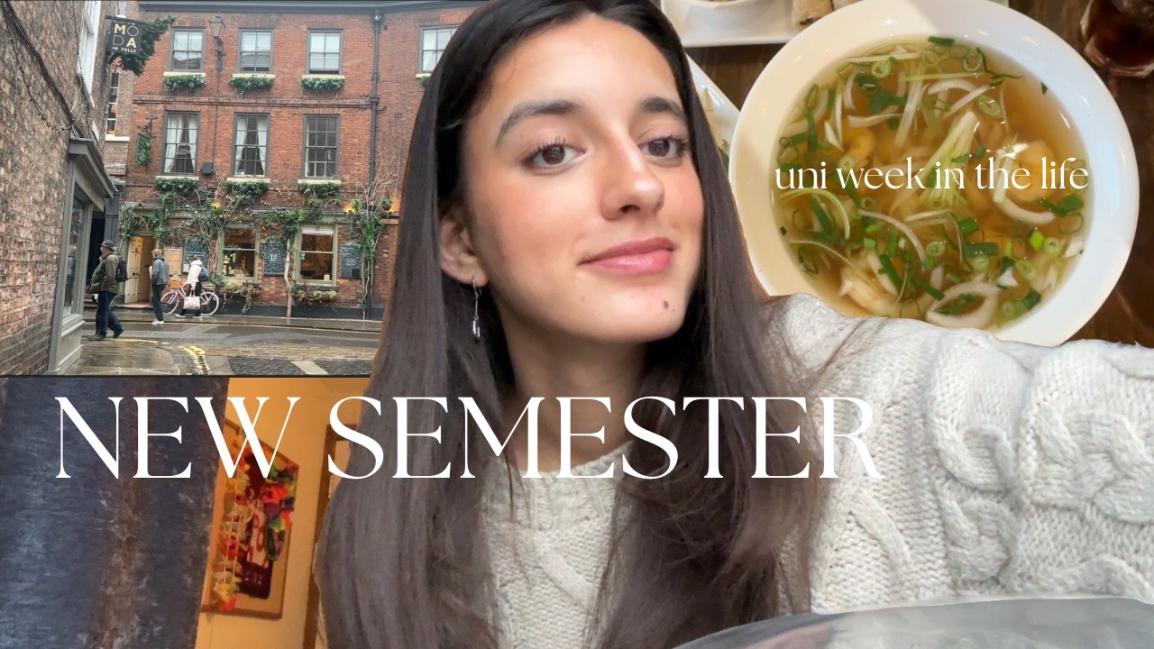 Girl *tries* to start a chill new semester