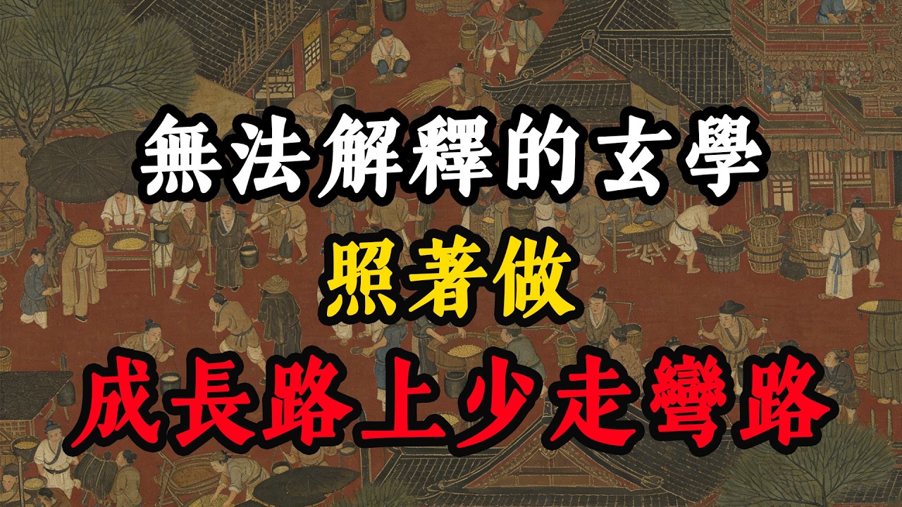 無法解釋的玄學，照著做，成長路上少走80%的彎路#處世智慧 #人生感想 #生意思維 #認知 #情感 #事業 #自我成長 #正能量 #成功思維模式 #人情世故