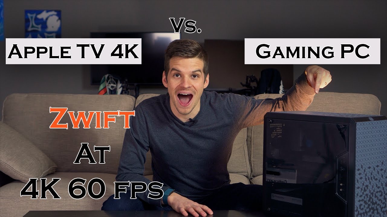 Apple TV против игрового ПК | Zwift 4K 60FPS | Как запустить Zwift максимально БЫСТРО