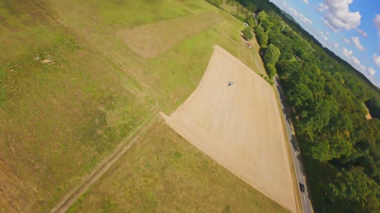 Freewing Eurofighter Typhoon 90 mm EDF Jet - 9 Mins of FPV Chasing (Manta 5 SE DC 04 Pro)