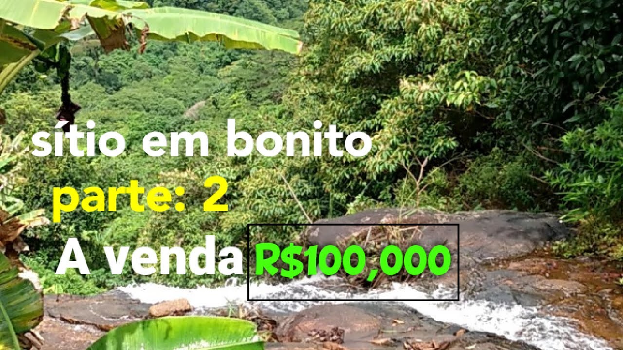 (Vendido) Sítio em Bonito Pernambuco, 3 hectares com muitas frutas e duas cachoeiras