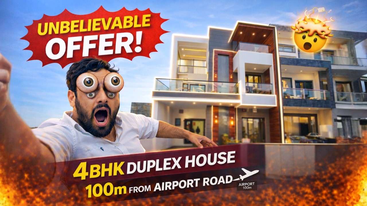 Luxury House for Sale Near Airport Road Mohali | 168 Gaj | North Facing | 2 Car Parking