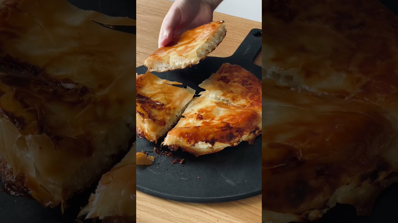 Sourdough Homemade Burek With Cheese! Who wants the recipe?🙃